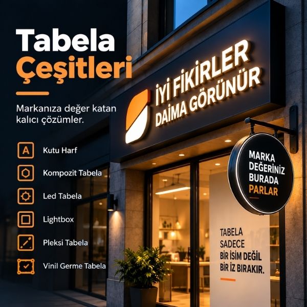 Tabela Çeşitleri